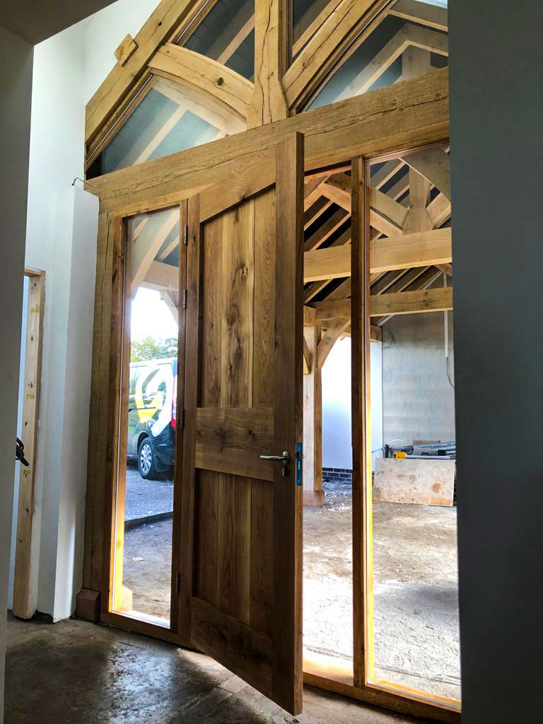 Timber Framed Extension Contrak 01