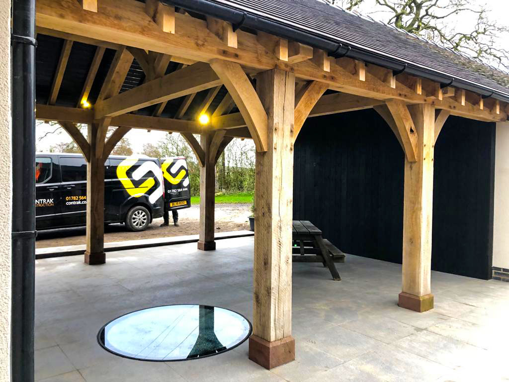 Timber Framed Extension Contrak 01