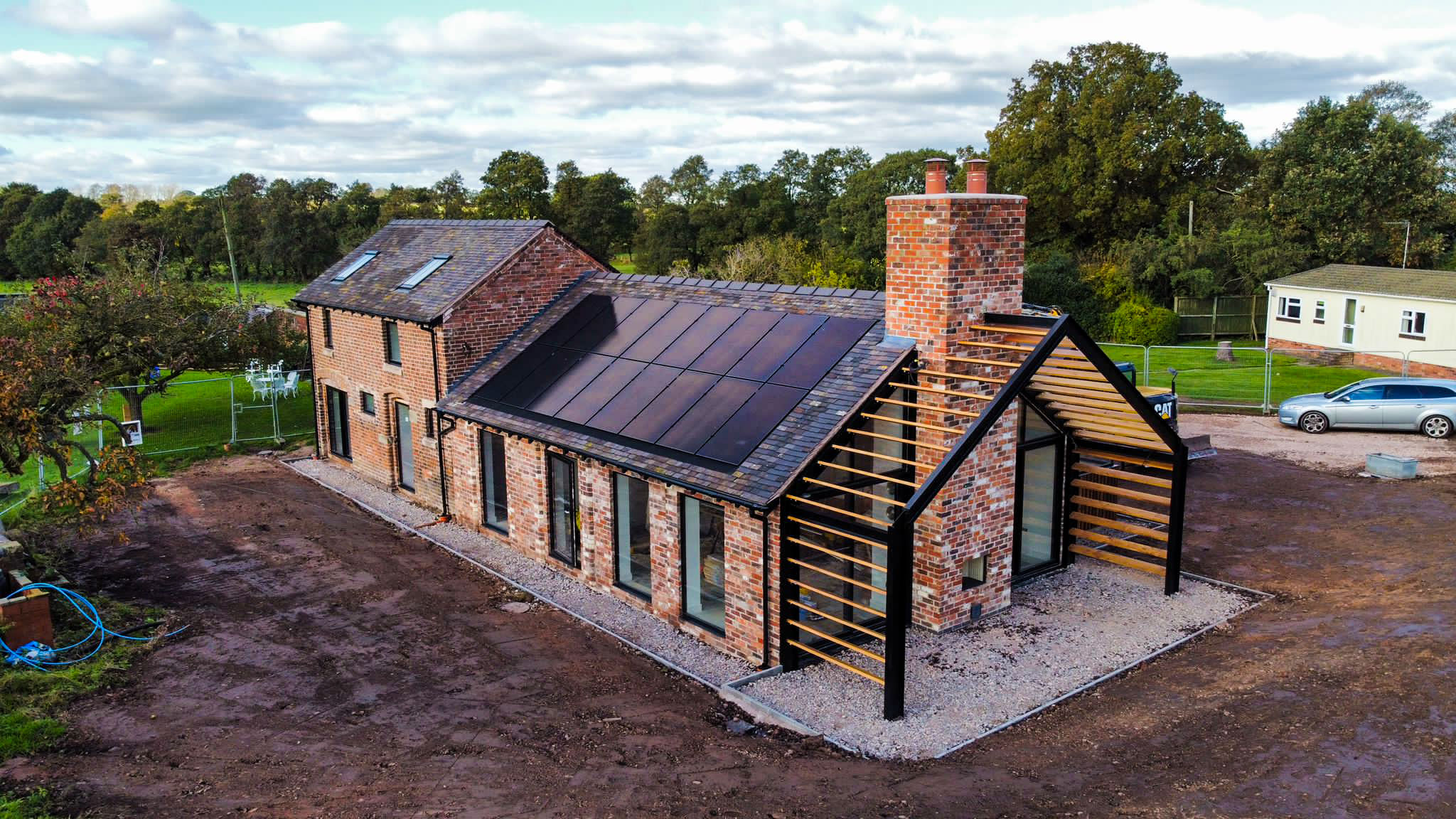Bednall Barn Conversion West Midlands by Contrak Construction