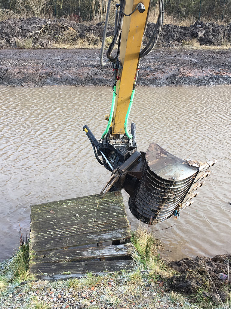 contrak construction community project chesterton community angling club
